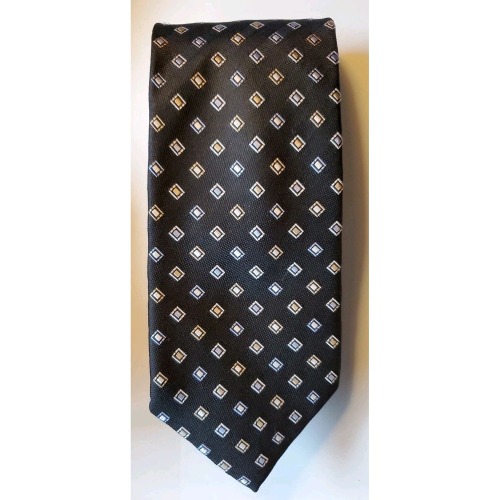CHAPS RALPH LAUREN BLACK DRESS‎ SUIT DESIGNER NECKTIE TIE 60"